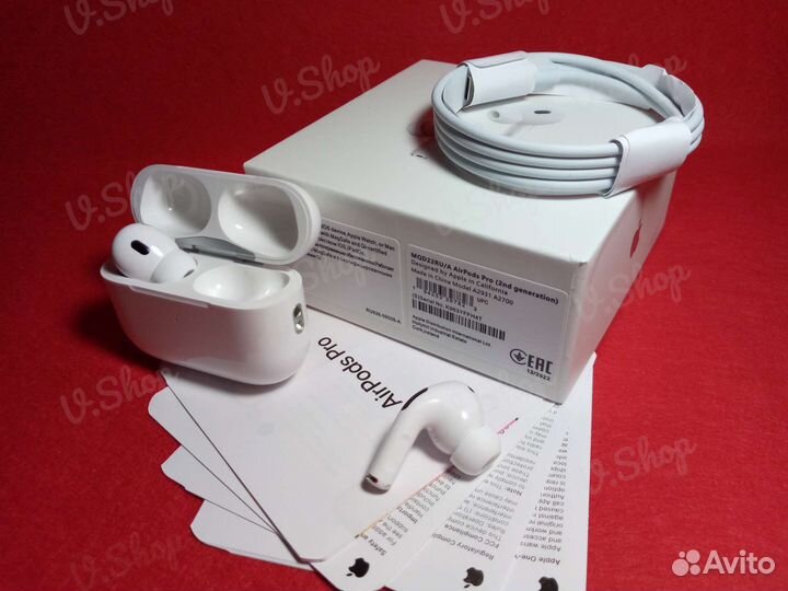 Airpods Pro 2 Gen. apple (Гарантия + подарок)