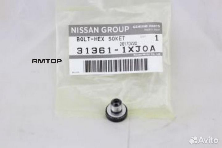 Nissan 31361-1XJ0A Болт сливной пробки Nissan 3136