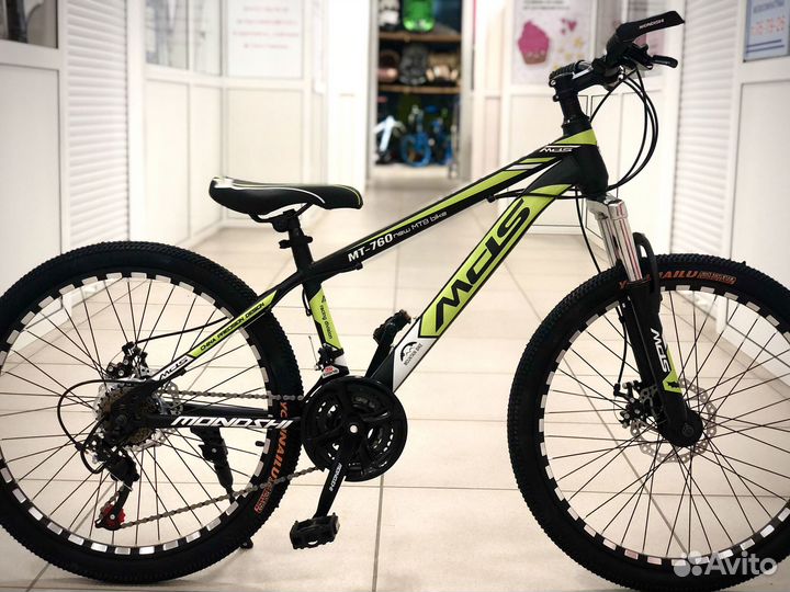 Скоростной велосипед 24 с дисковыми тормозами