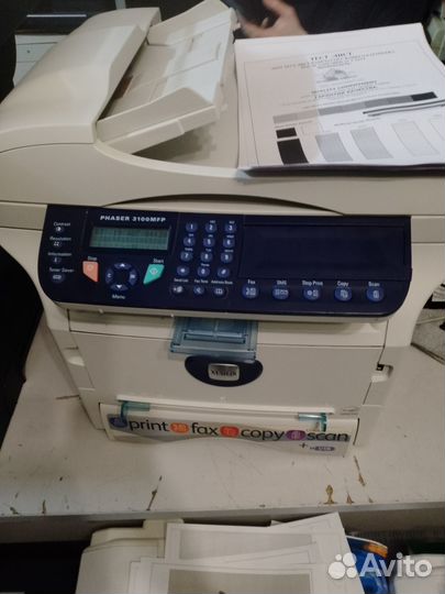 Лазерное мфу xerox 3100 (Принтер, Копир, Сканер)