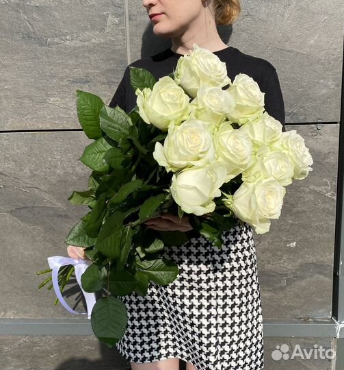 Роза букет белых роз белые розы доставка