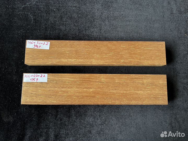 Венге, Амарант, Бубинга, Зебрано, Падук, Мербау