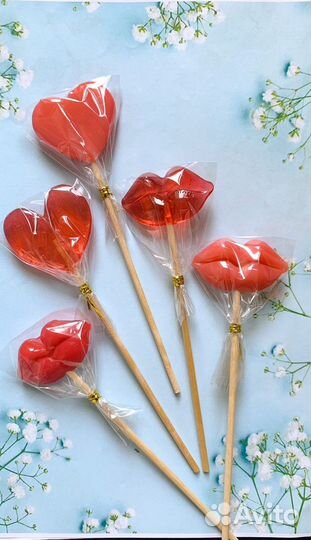 Леденцы на палочке /топперы на торт