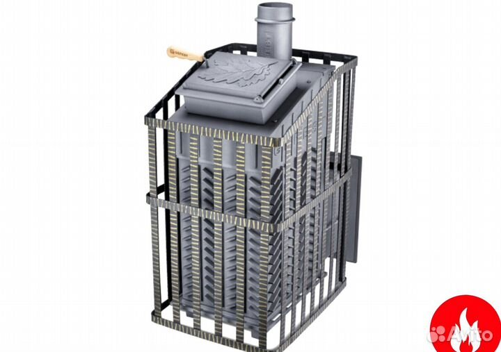 Печь для бани gfs зк 25 (п ураган)