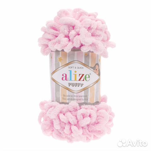Пряжа Alize Puffy (ализе пуффи)