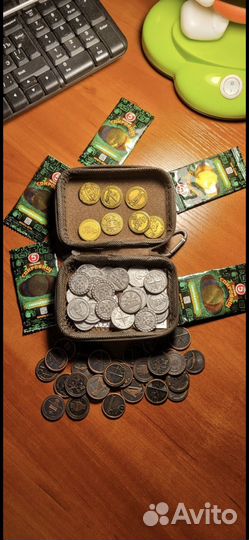 Монеты из пятерочки Магазин сокровищ