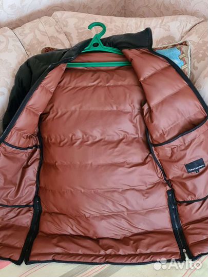 Куртка пуховик мужская бу