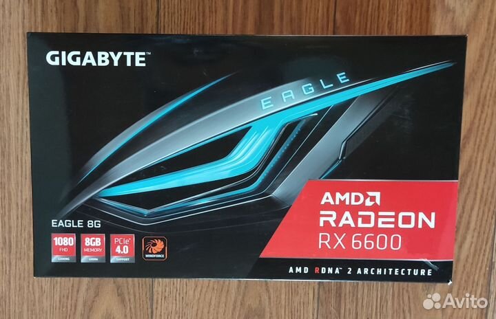 Видеокарта gigabyte AMD Radeon RX 6600 eagle
