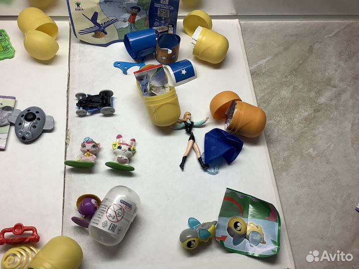 Киндер сюрприз Морской царь Холодное срдце Фиксики