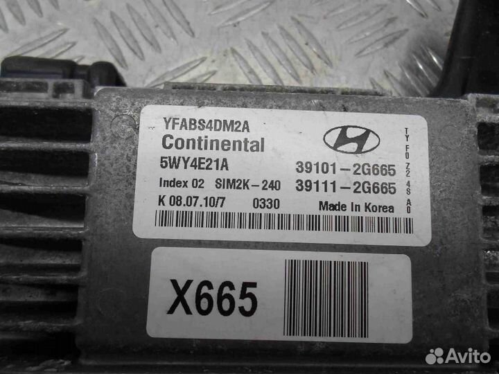 Блок управления двигателем Hyundai Sonata