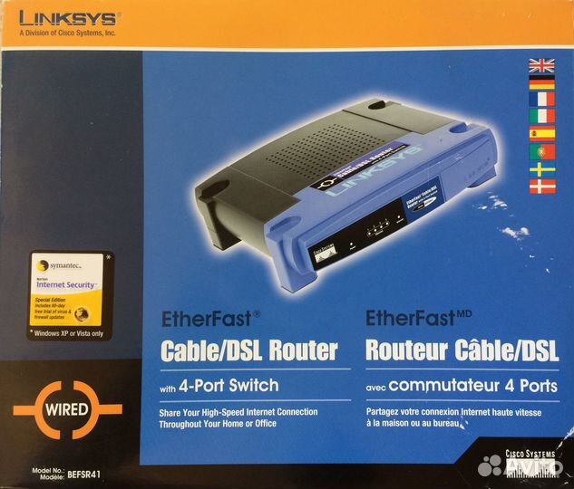 Роутер Cisco Linksys befsr41