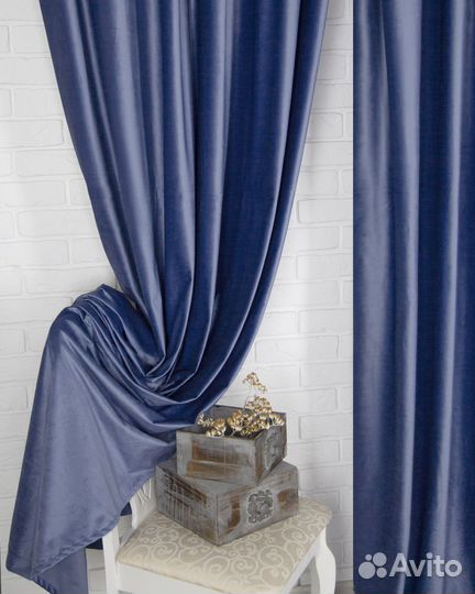 Бархатные шторы Беллиссимо фиалковый