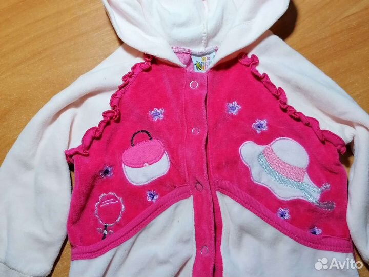 Одежда для девочки пакетом от 3 месяце и побольше