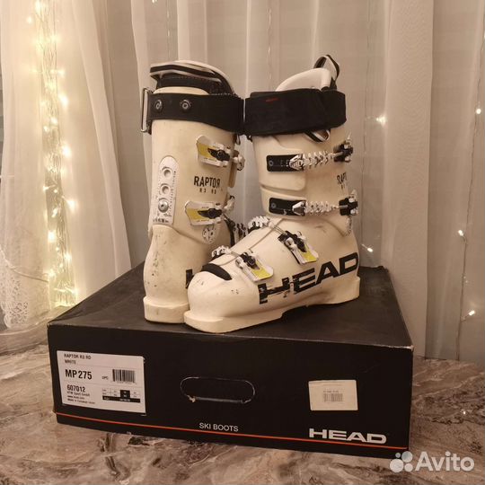Горнолыжные ботинки 27,5 head raptor R3 RD 120-140