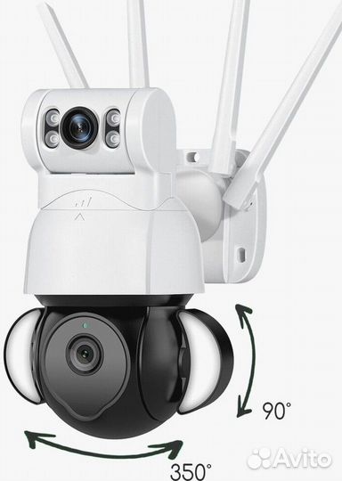Видеонаблюдение. Поворотная камера с wifi модулем