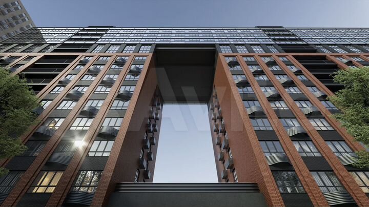 1-к. квартира, 45,7 м², 3/23 эт.