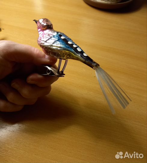 Елочные игрушки сссри ГДР на прищепке и редкие