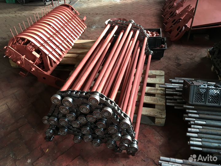 Механизм прессующий (транспортёр) для пресса прф