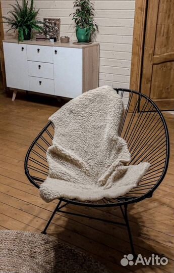 Коврик из овечей шерсти