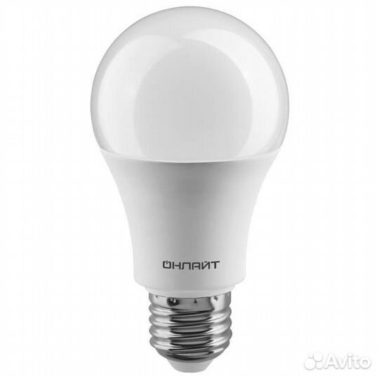 Лампа светодиодная онлайт LED E27 18Вт груша теплы