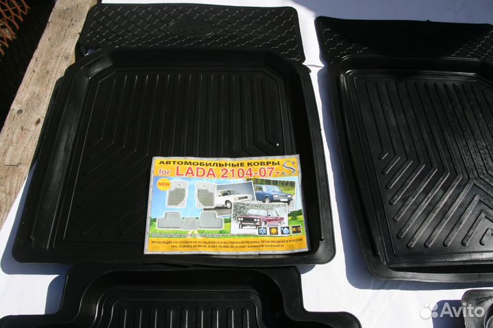 Коврики в салон автомобиля ваз 2101-2107