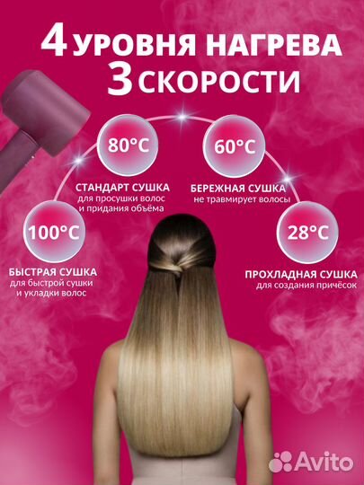 Фен под Дайсон dayson 5 насадок