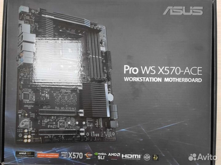 Готовый комплект для сборки на asus ws x570-ace