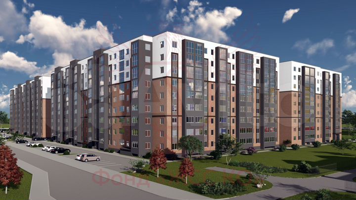 2-к. квартира, 48,3 м², 4/9 эт.