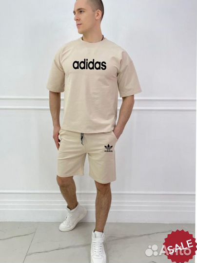 Спортивный костюм adidas (футболка+шорты)