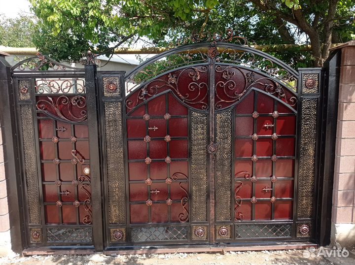 Кованые ворота
