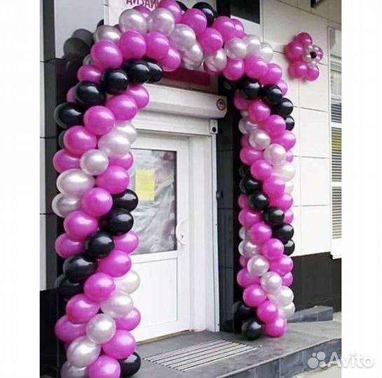 Шары на открытие воздушная гирлянда