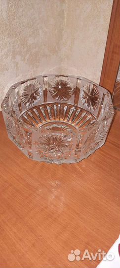 Ваза хрустальная СССР