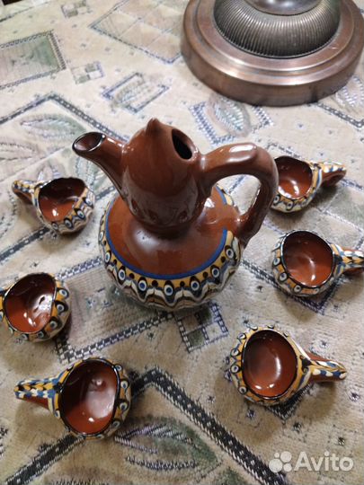 Кувшин и рюмочки для ракии