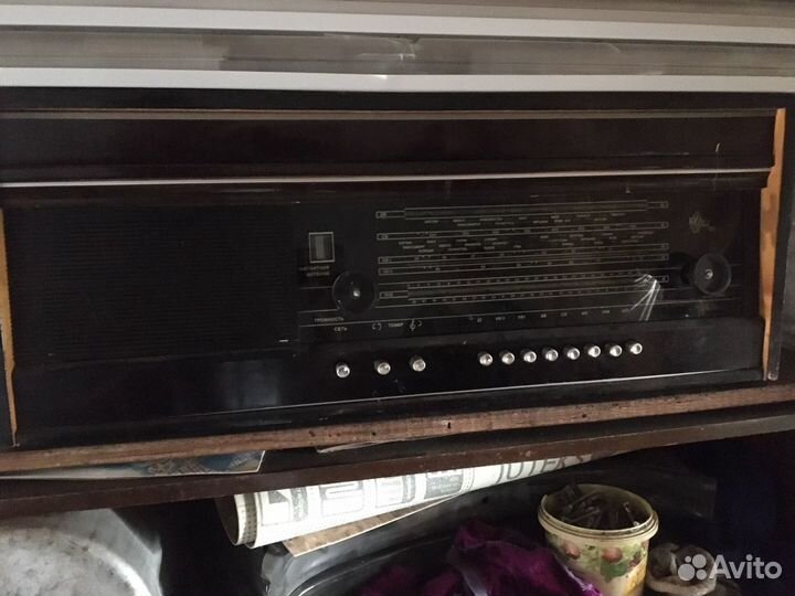 Винтажный проигрыватель урал 111