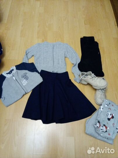 Пакет вещей на девочку 11-13 лет