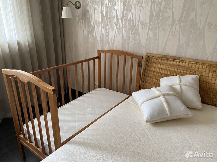 Детская кровать с новым матрасом