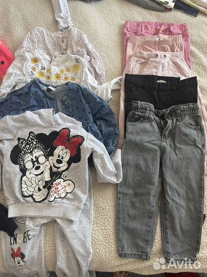 Вещи пакетом на девочку 2 3 года