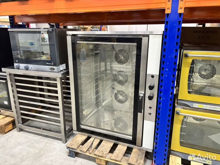 Пароконвектомат piron 10 уровней