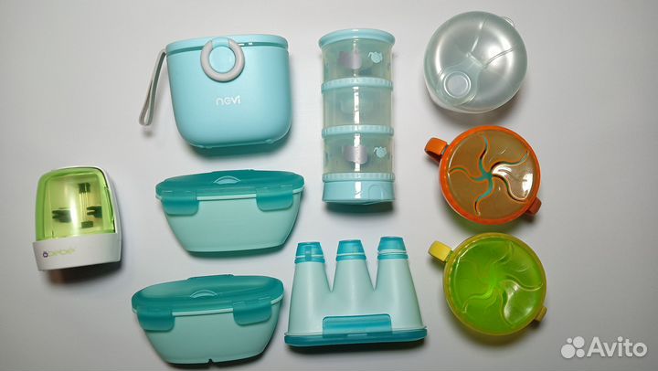 Детская посуда для кормления пакетом