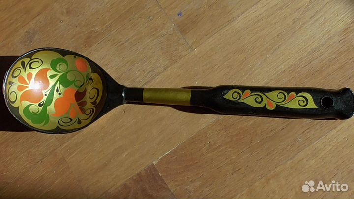 Хохлома солонки, ложки, поднос, половник