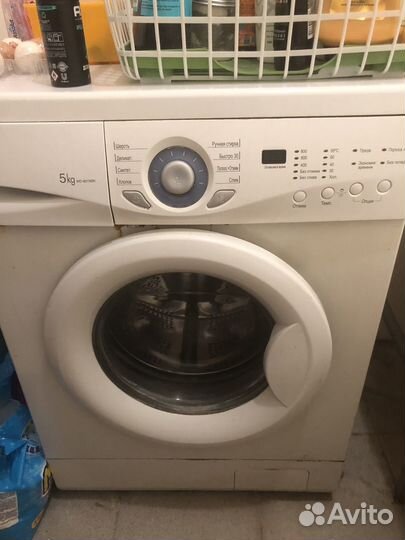 Стиральная машина бу lg 5 кг