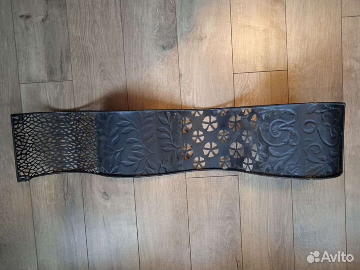 Панно подсвечник настенный металл