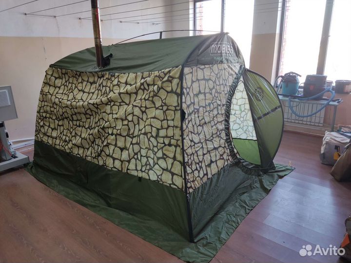 Походная баня с печкой аренда