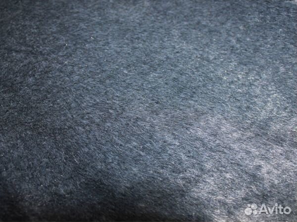 Накидка на сиденье искусственный мех серый, на