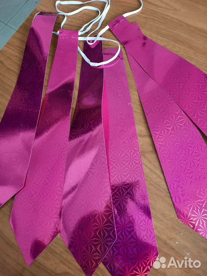 Набор галстуков 6 штук на вечеринку