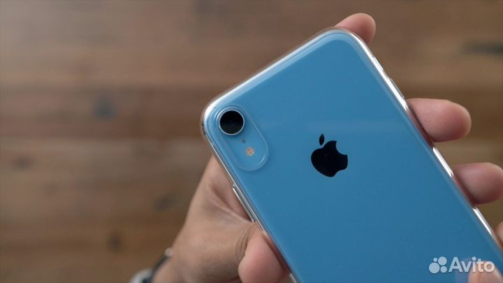Оригинальный чехол на iPhone Xr прозрачный