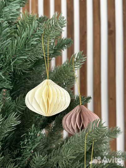 Набор елочных игрушек h&m home 6шт