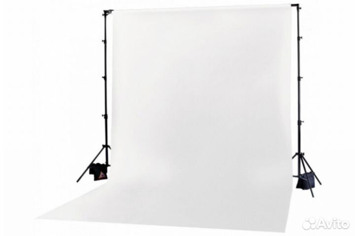 Фон бумажный Vibrantone 1,35х11м White 01 белый