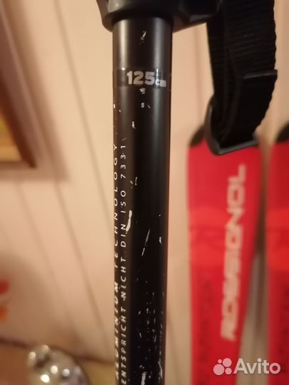 Горные лыжи женские rossiginol, палки и ботинки