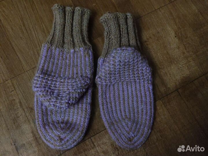 Вязанные носки